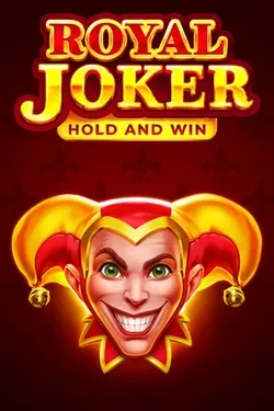 Φρουτάκι Royal Joker Hold and Win με γελαστό τζόκερ και κόκκινο φόντο